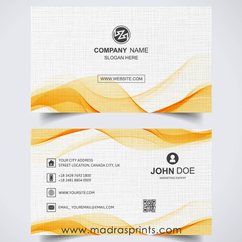 Linen White Texture Card 100+ Copies