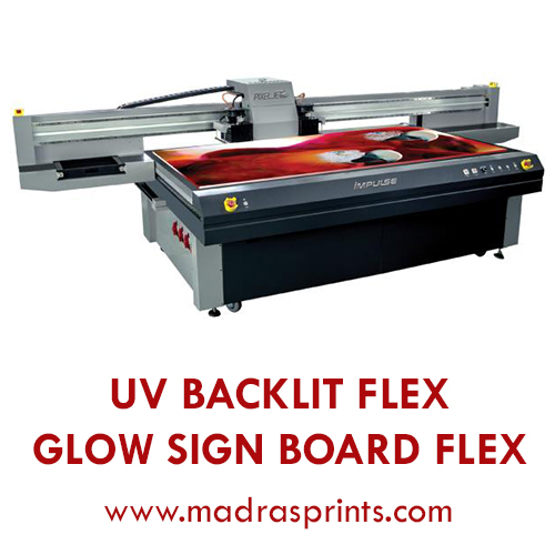 UV Flatbed Backlit Flex Banner