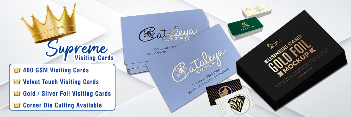 Gold / Silver Foil Visiting Cards